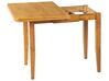 Table à manger extensible 90/120 x 60 cm bois clair MASELA_826974