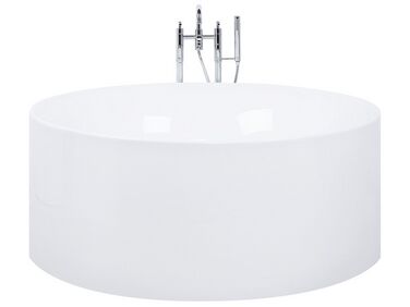 Banheira autónoma em acrílico branco ⌀ 140 cm IBIZA