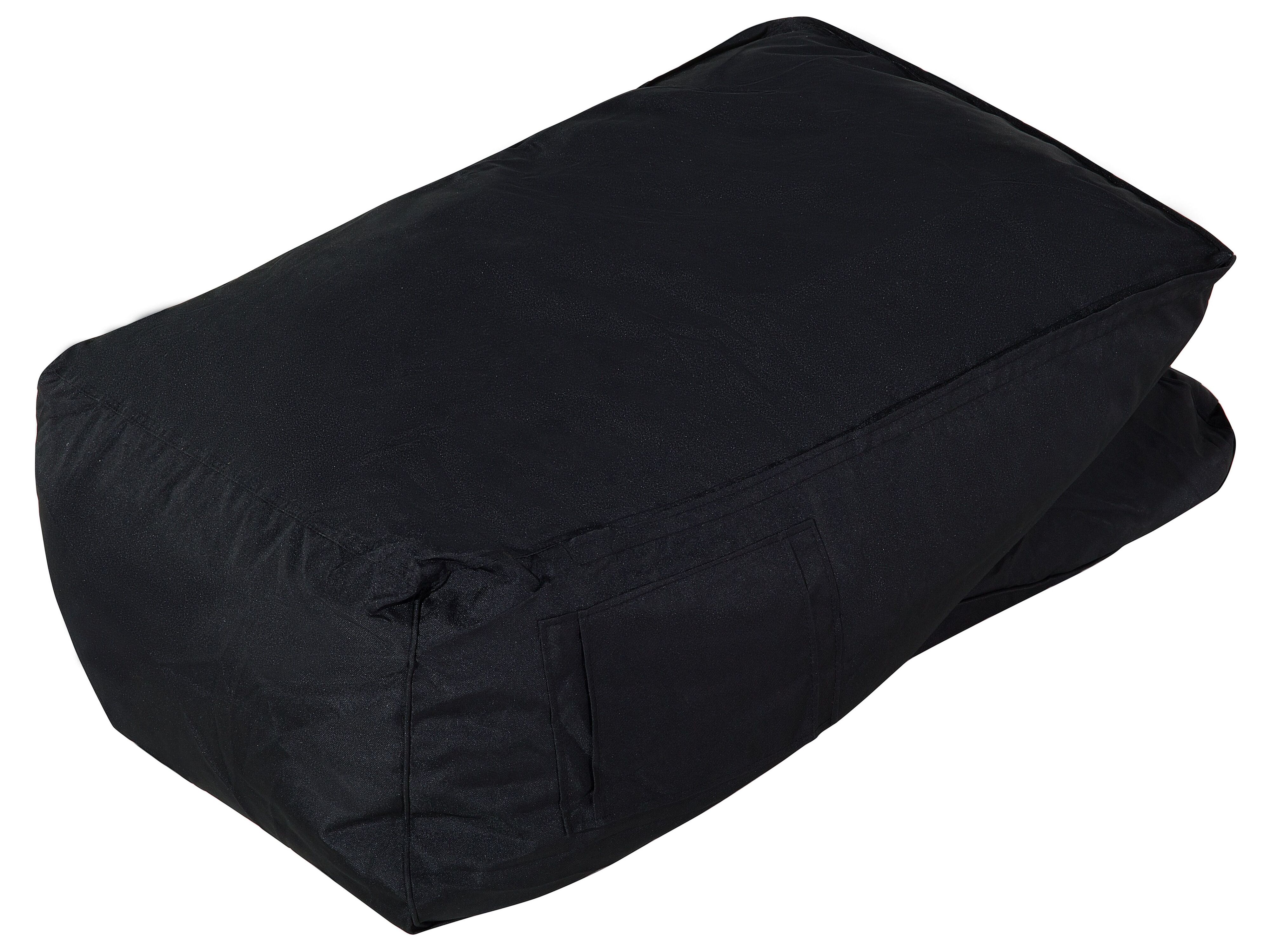 Pufa fotel czarny SIESTA