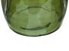 Blumenvase Glas olivgrün 35 cm KERALA_830547