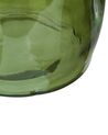 Blomstervase glas grøn 35 cm KERALA_830547