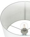 Lampada da tavolo ceramica turchese e bianco 58 cm ATABA_822411