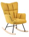 Rocking Chair Yellow OULU_855464