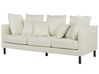 3 Seater Fabric Sofa Off-White FENSTAD_897641