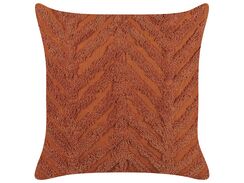 Koristetyyny puuvilla oranssi tuftattu 45 x 45 cm LEWISIA