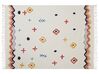 Decke Baumwolle mehrfarbig abstraktes Motiv 130 x 180 cm MORENA_829296
