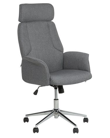 Swivel Office Chair Grey PILOT