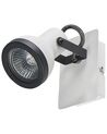  Sæt med 2 spotlight væglamper i metal hvid og sort BARO_828986