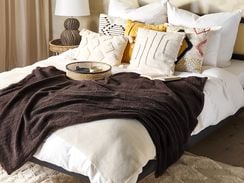 Huopa kangas tummanruskea 125 x 150 cm MIRGE Huopa kangas tummanruskea 125 x 150 cm MIRGE