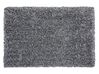 Teppich schwarz-weiß 140 x 200 cm Shaggy CIDE_746805