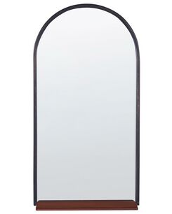 Seinäpeili hylly musta/kupari 40 x 67 cm DOMME