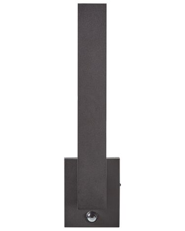 Wandlamp LED met bewegingssensor zwart 46 cm TUMMEL