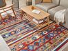 Vlněný kelimový koberec 160 x 230 cm vícebarevný NORAKERT_859182