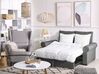 Fabric Sofa Bed Dark Grey SILDA_789558