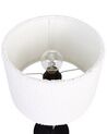 Fehér buklé asztali lámpa VINAZCO_906236