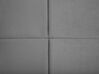 Waterbed fluweel grijs 180 x 200 cm VICHY_741775