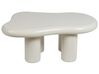 Table basse 92 x 67 cm blanche ONDLE_901020