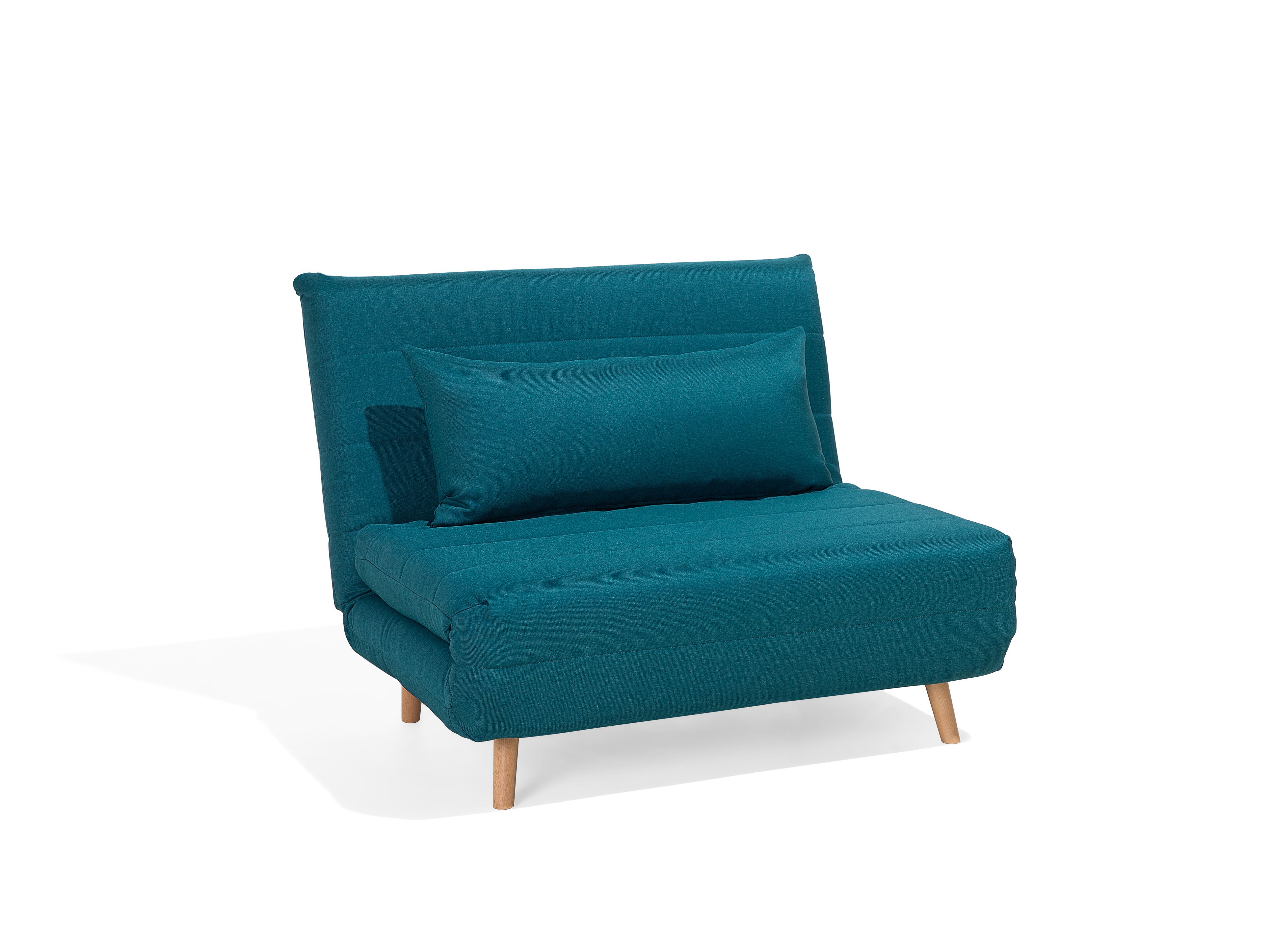 Sofa rozkładana niebieska SETTEN