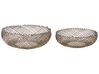 Set of 2 Decorative Bowls Gold BALIUNG_849310