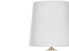 Metal Table Lamp White and Gold FRIO_823028