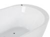Freestanding Whirlpool Bath with LED 1700 x 800 mm White NEVIS_798687