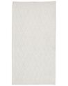Tappeto decorativo bianco sporco 80 x 150 cm ERZIN_806142