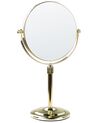 Makeup spejl ø 20 cm guld AVEYRON_848232