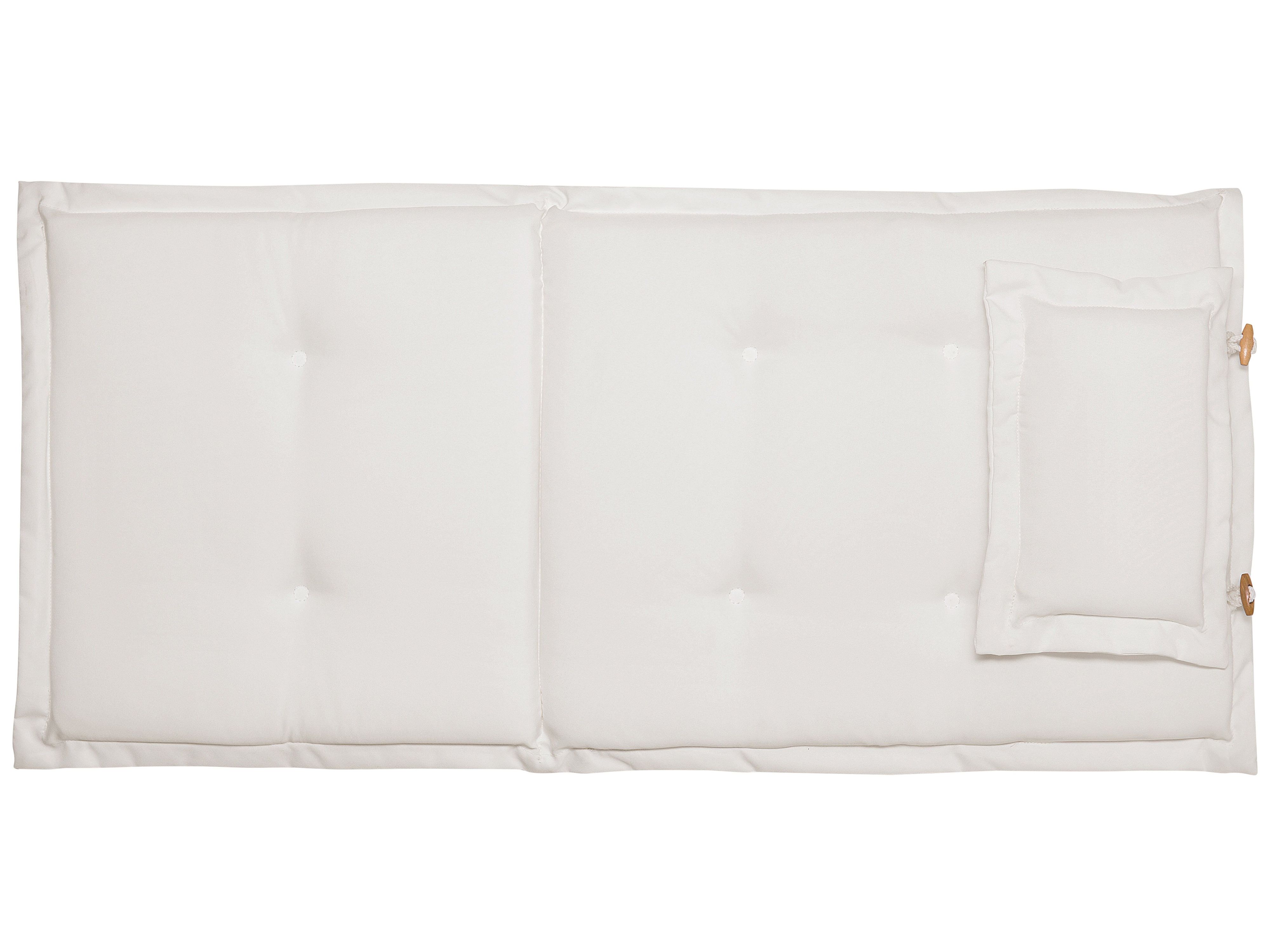 Cuscino Di Ricambio Per Amaca Bali - Beige, 190x90 Cm, Imbottito In Poliestere, Con Poggiatesta, Morbido E Resistente - Foto 4