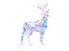 Outdoor LED Decoration Reindeer 90 cm Multicolour POLARIS_887072