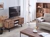 Móvel de TV com 4 gavetas e 2 prateleiras em madeira clara ATLANTA_757056