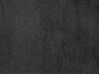 Sofá de terciopelo negro BORNHOLM_748480