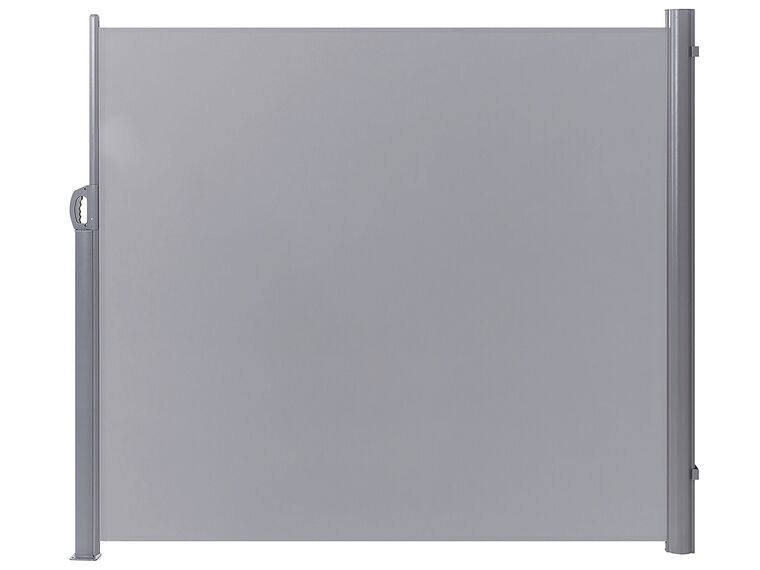 Seitenmarkise hellgrau ausziehbar 180 x 300 cm DORIO_811669