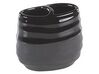 4-dielna keramická súprava kúpeľňových doplnkov čierna CHANCO_788716