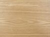 Jedálenský stôl 180 x 90 cm svetlé drevo MOORA_897203