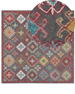 Matto villa monivärinen 200 x 200 cm FINIKE