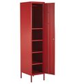 Metal Storage Cabinet Red FROME_813013