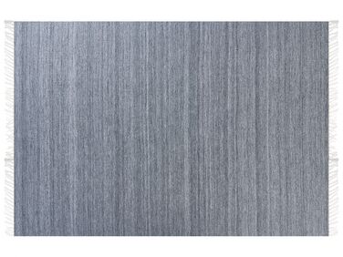 Vloerkleed synthetisch grijs 160 x 230 cm MALHIA