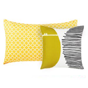 grey copper cushions