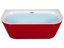 Kylpyamme punainen 170 x 80 cm HARVEY Kylpyamme punainen 170 x 80 cm HARVEY