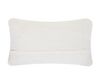 Cotton Cushion Macrame 30 x 50 cm White ALATEPE_753363