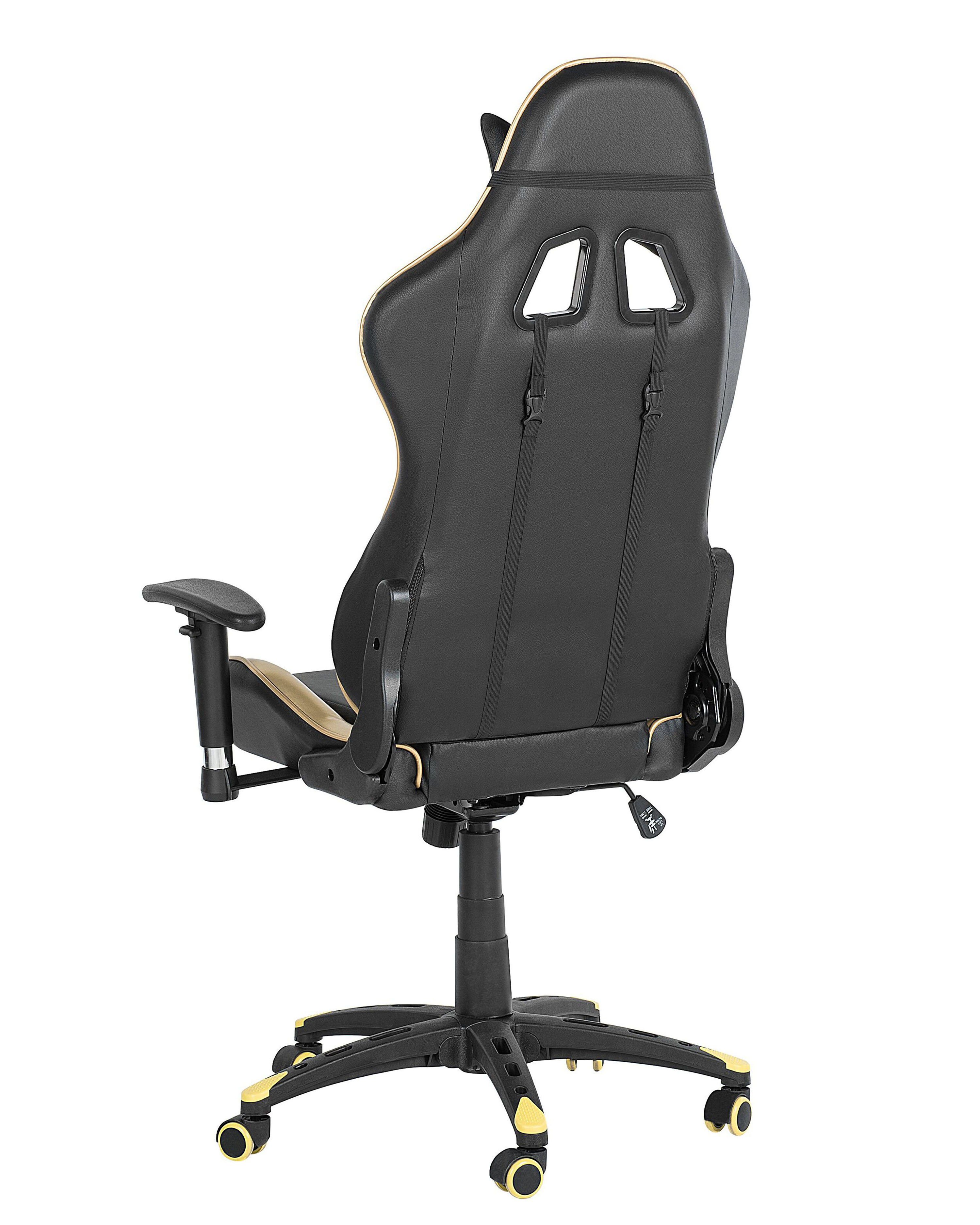 Gaming Chair Black and Gold KNIGHT_752206