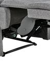 Fabric Recliner Chair Grey EVERTON_884496