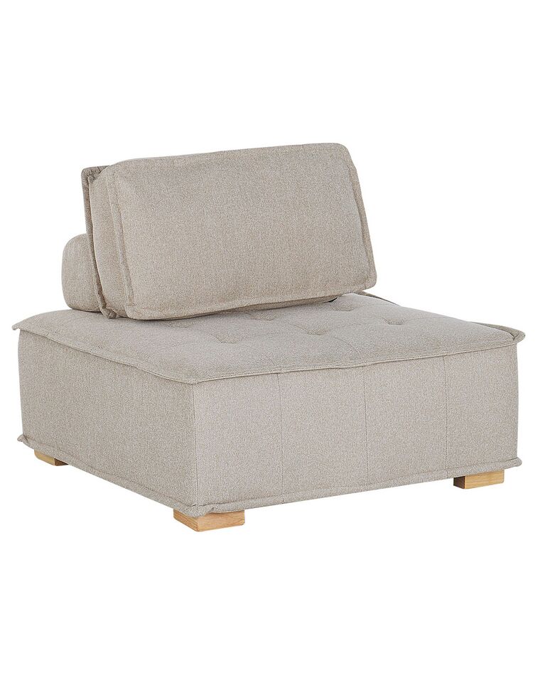 Seduta divano 1 posto in tessuto beige TIBRO_810939