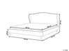 Čalúnená posteľ 160 x 200 cm sivá COLMAR_676004