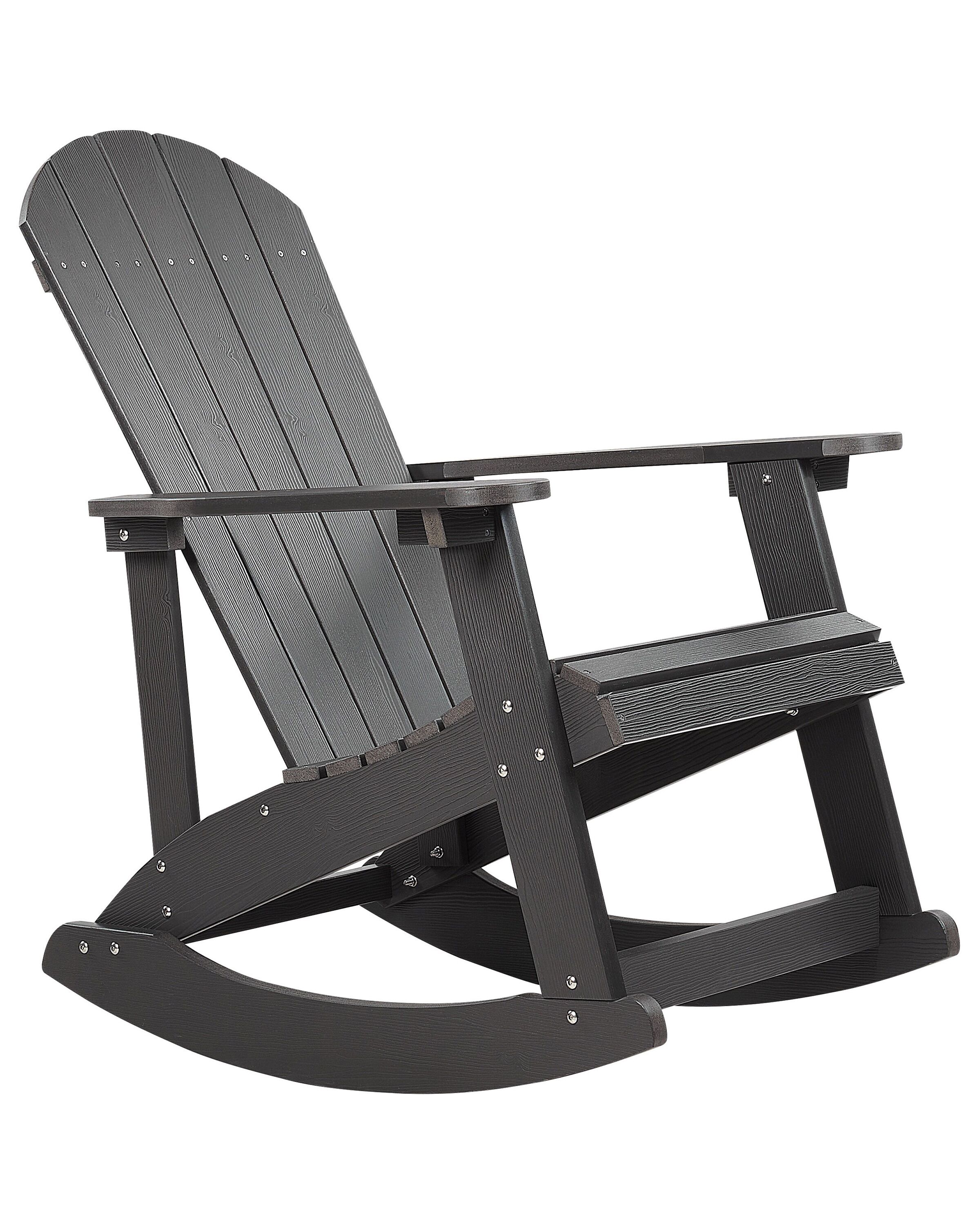 Sedia Dondolo Adirondack Sedia A Dondolo Adirondack Legno Abete