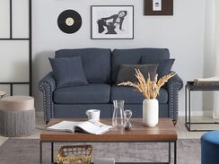 2-istuttava sohva kankainen tummanharmaa OTRA