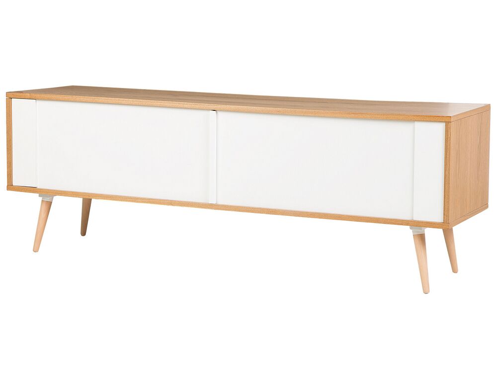 Mueble TV en madera clara INDIANA | Beliani.es