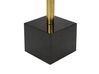 Metal Side Table Gold and Black COLIBRI_912773