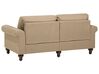3 Seater Fabric Sofa Sand Beige OTRA II_763239
