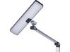 Schreibtischlampe LED Metall silber 73 cm verstellbar LACERTA_855164